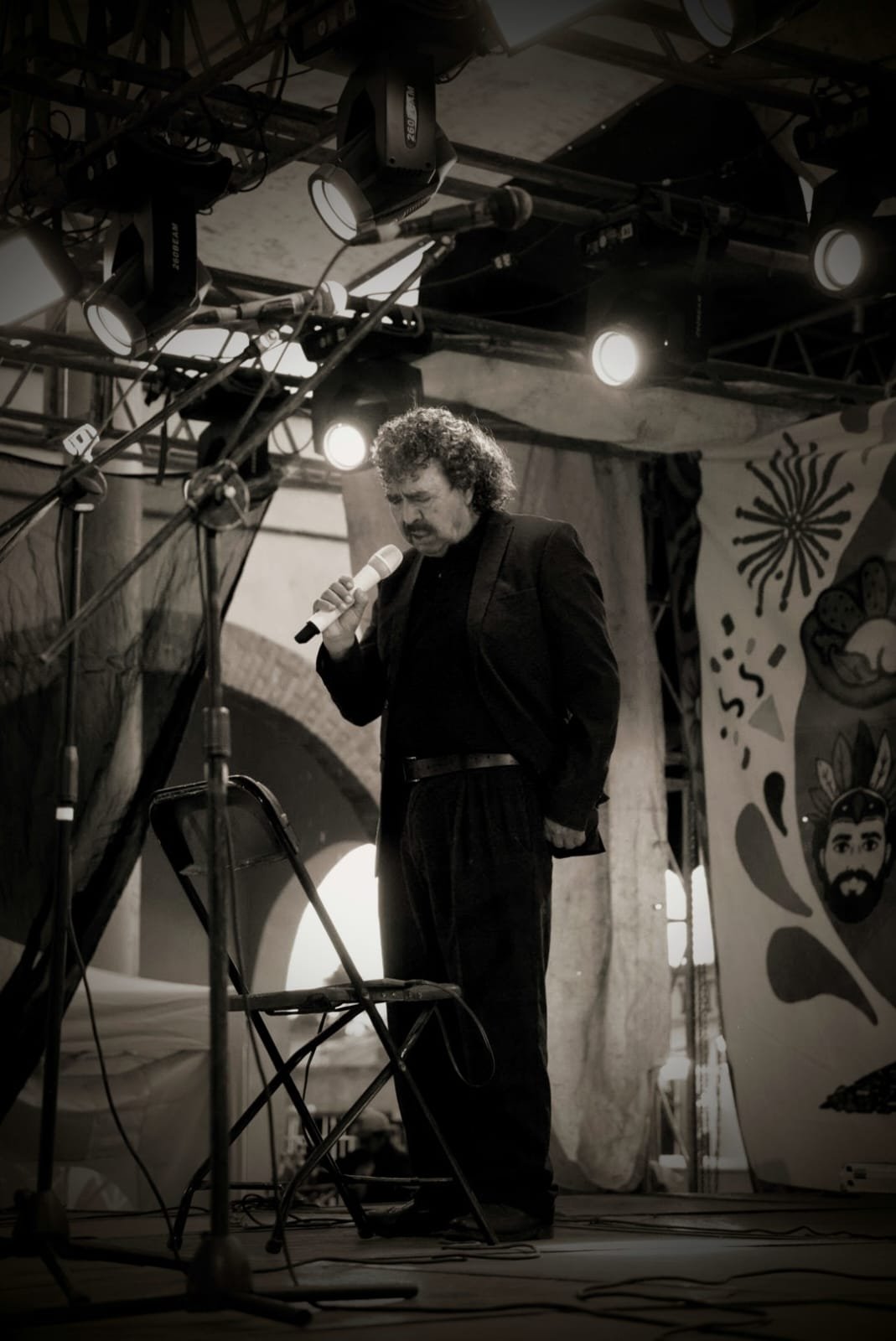 Juan Carlos Ramírez en escenario